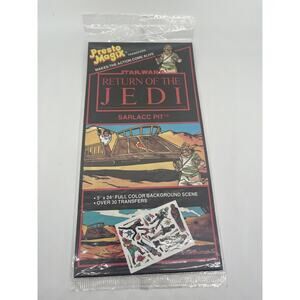 Presto Magix Transfers Star Wars Return of the Jedi SARLACC PIT Vintage 1795